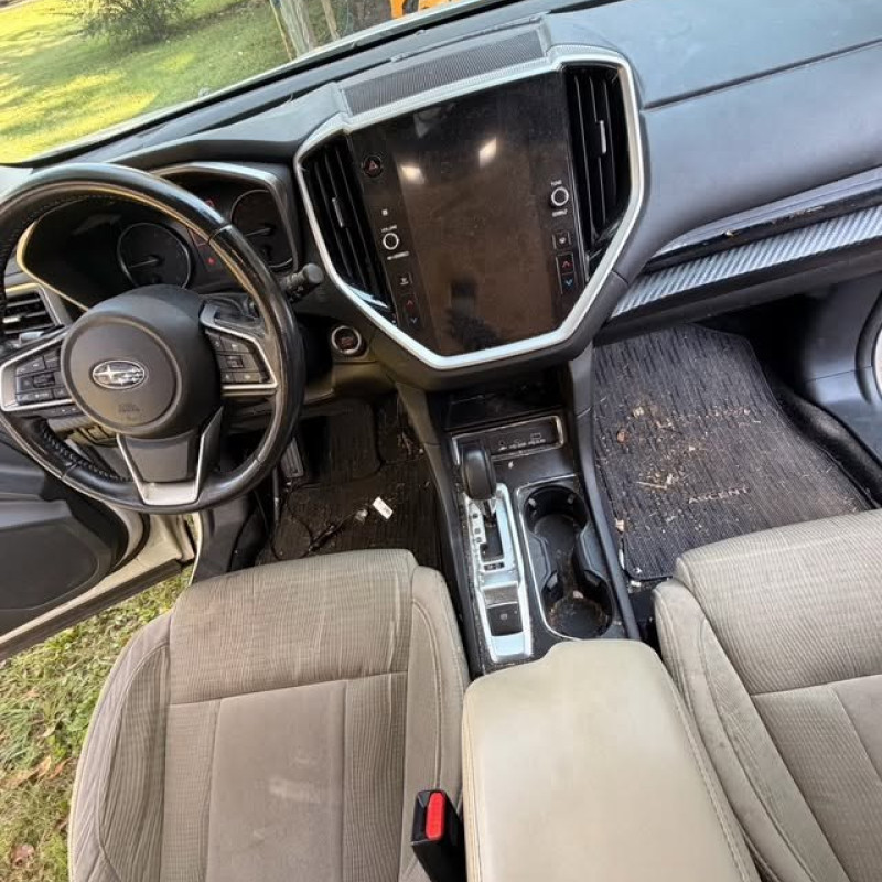 Before: Subaru Ascent: Front seats and console
